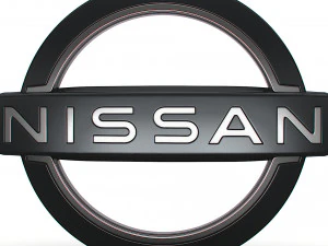 Nissan logo 3D Model
