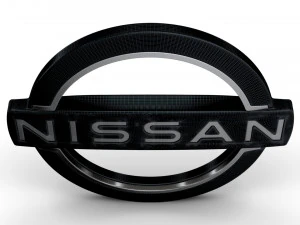 Nissan logo 3D Model