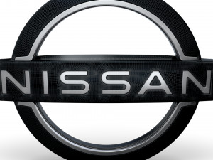 Nissan logo Model 3D