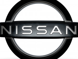 Nissan logo Model 3D