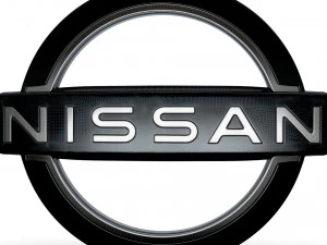 Nissan logo 3D Model