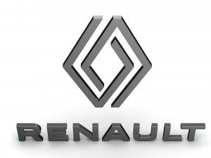 Renault logo Modelo 3D