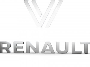 Renault logo Modelo 3D