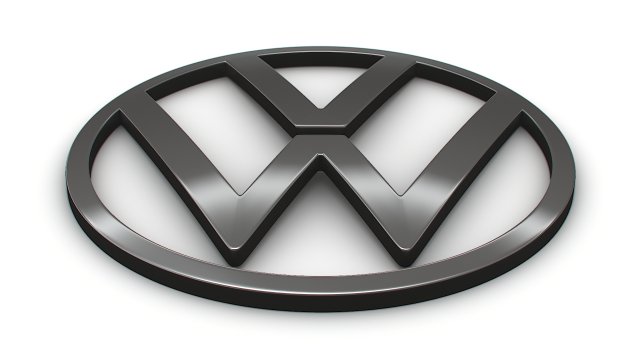 Volkswagen logo Modèle 3D in Parties d'auto 3DExport