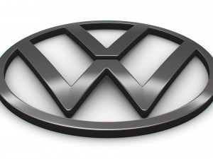 Volkswagen logo 3D Модель