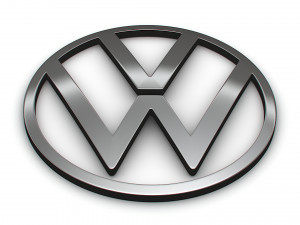 Volkswagen logo 3D Модель