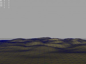 3d terrain plato Model 3D