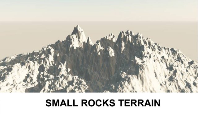 3d terrain small rocks 3D Model .c4d .max .obj .3ds .fbx .stl .blend 