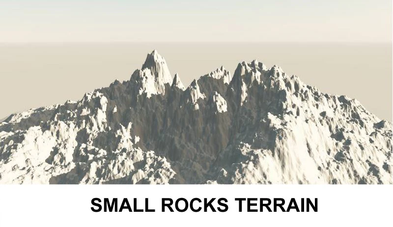 3d terrain small rocks 3D Model .c4d .max .obj .3ds .fbx .stl .blend