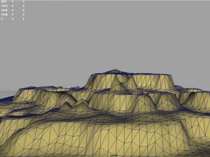 3d terrain stone canyon 3D Model