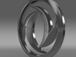 东风标志 3D 模型