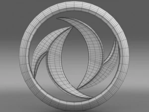 dongfeng logo 3D Model