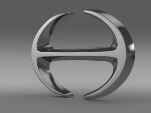 hino logo Modelo 3D