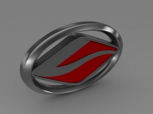 land wind logo 3D Model