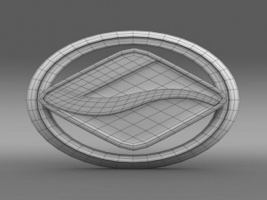 land wind logo 3D Model