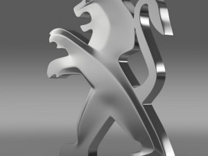 peugeot logo 3D Модель