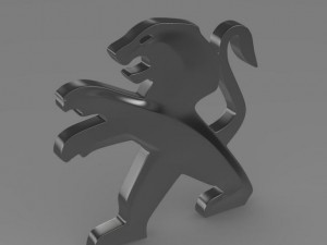 peugeot logo 3D Model