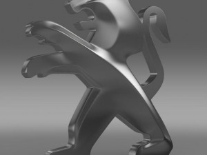 peugeot logo 3D Model