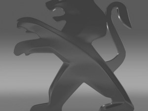peugeot logo 3D Model