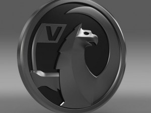 vauxhall logo Modelo 3D