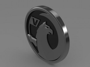 vauxhall logo Modelo 3D