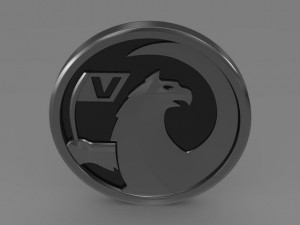 vauxhall logo Modelo 3D