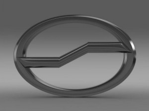 zxauto 3d logo Model 3D