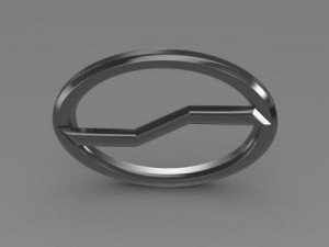 zxauto 3d logo Model 3D