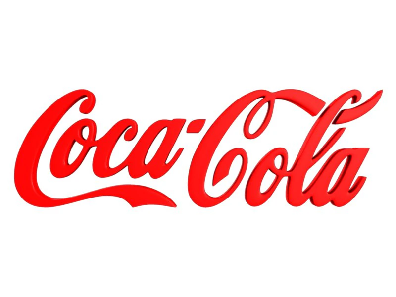 coca cola 3d logo 3D Model .c4d .max .obj .3ds .fbx .stl .blend 