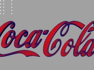 coca cola 3d logo 3D-Modell