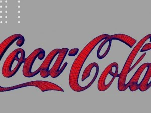 coca cola 3d logo 3D Model
