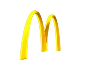 mcdonalds 3d logo 3D Model