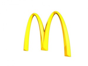 mcdonalds 3d logo Modelo 3D