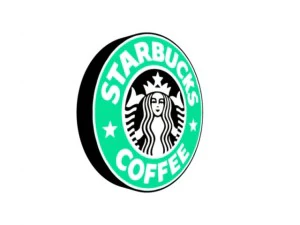 Starbucks 3D-logo 3D Model