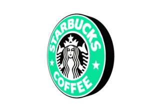 starbucks 3d logo Modello 3D