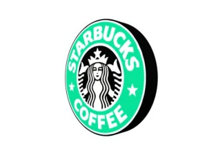 Starbucks 3D-logo 3D Model