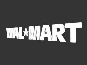 walmart 3d logo Model 3D