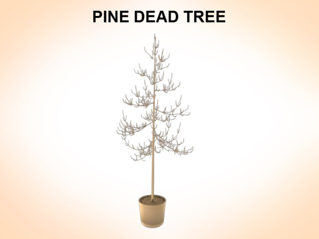 dead pines 3D मॉडल .c4d .max .obj .3ds .fbx .stl .blend 