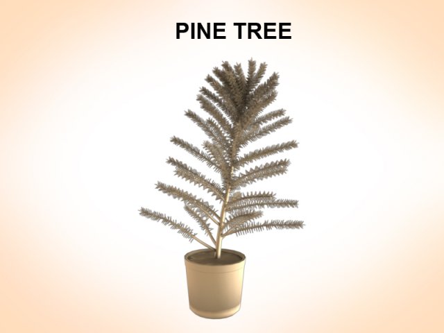pine tree Modèle 3D .c4d .max .obj .3ds .fbx .stl .blend 