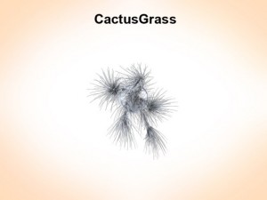 cactus grass 3D Model