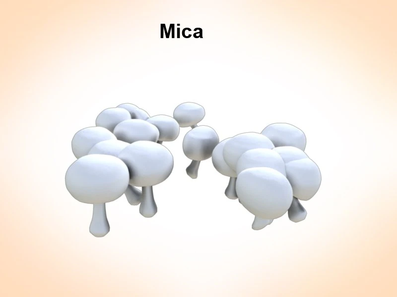 mica mushrooms 3D Model .c4d .max .obj .3ds .fbx .stl .blend