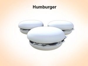 humburger 3D 모델