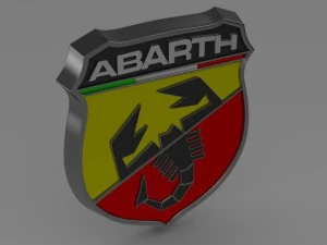 abarth logo 3D Model