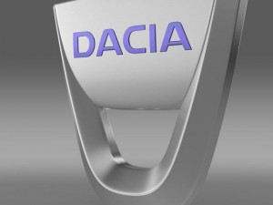 dacia logo Model 3D