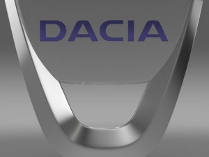 dacia logo Modelo 3D