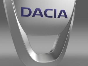dacia logo Modelo 3D