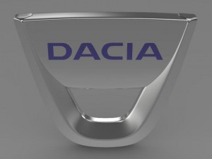 dacia logo Modelo 3D