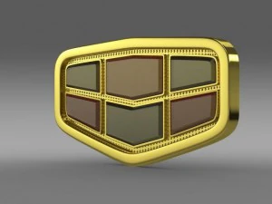 emgrand logo 3D Model