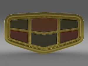 emgrand logo 3D 模型