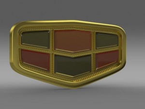 emgrand logo 3D 模型